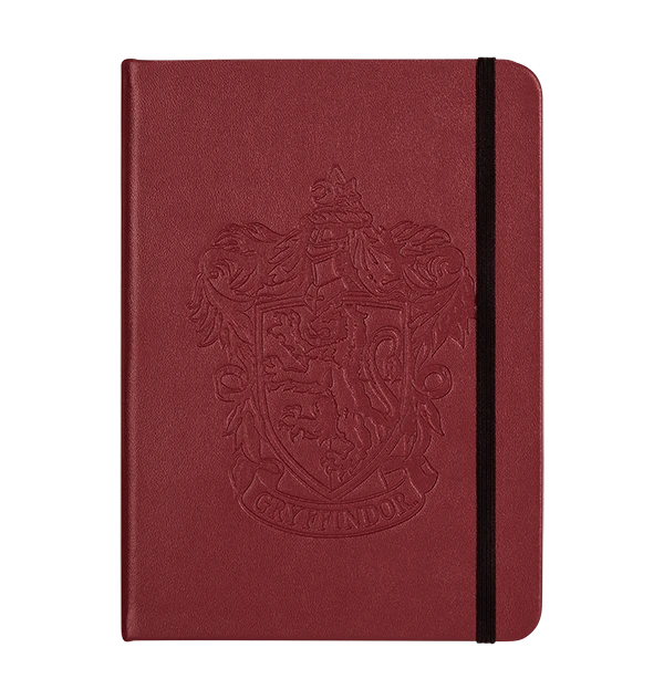 Warner Bros Personalised Gryffindor Crest Embossed Journal 2 Warner Bros Personalised Gryffindor Crest Embossed Journal