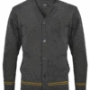 Warner Bros Hufflepuff V-Neck School Cardigan -Harry Potter Online Store 1244164 1