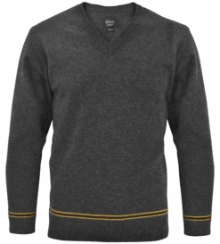 Warner Bros Hufflepuff V-Neck School Sweater