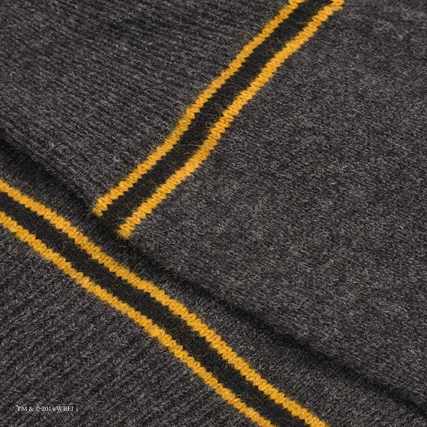 Warner Bros Hufflepuff V-Neck School Sweater 4 Warner Bros Hufflepuff V-Neck School Sweater - Image 2