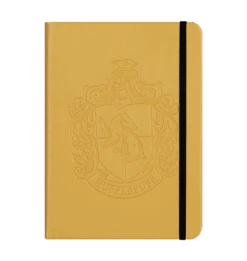 Warner Bros Personalised Hufflepuff Crest Embossed Journal
