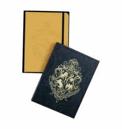 Warner Bros Personalised Hufflepuff Crest Embossed Journal -Harry Potter Online Store 1266404 03