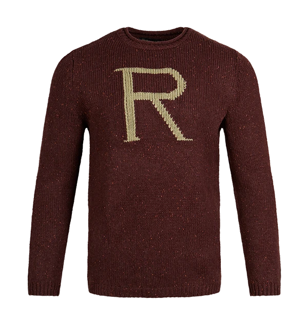 Warner Bros 'R' For Ron Weasley Knitted Jumper 3 Warner Bros 'R' For Ron Weasley Knitted Jumper
