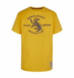 Warner Bros Kids Hufflepuff Quidditch Team Captain T-Shirt