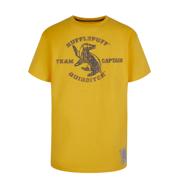 Warner Bros Kids Hufflepuff Quidditch Team Captain T-Shirt 3 Warner Bros Kids Hufflepuff Quidditch Team Captain T-Shirt