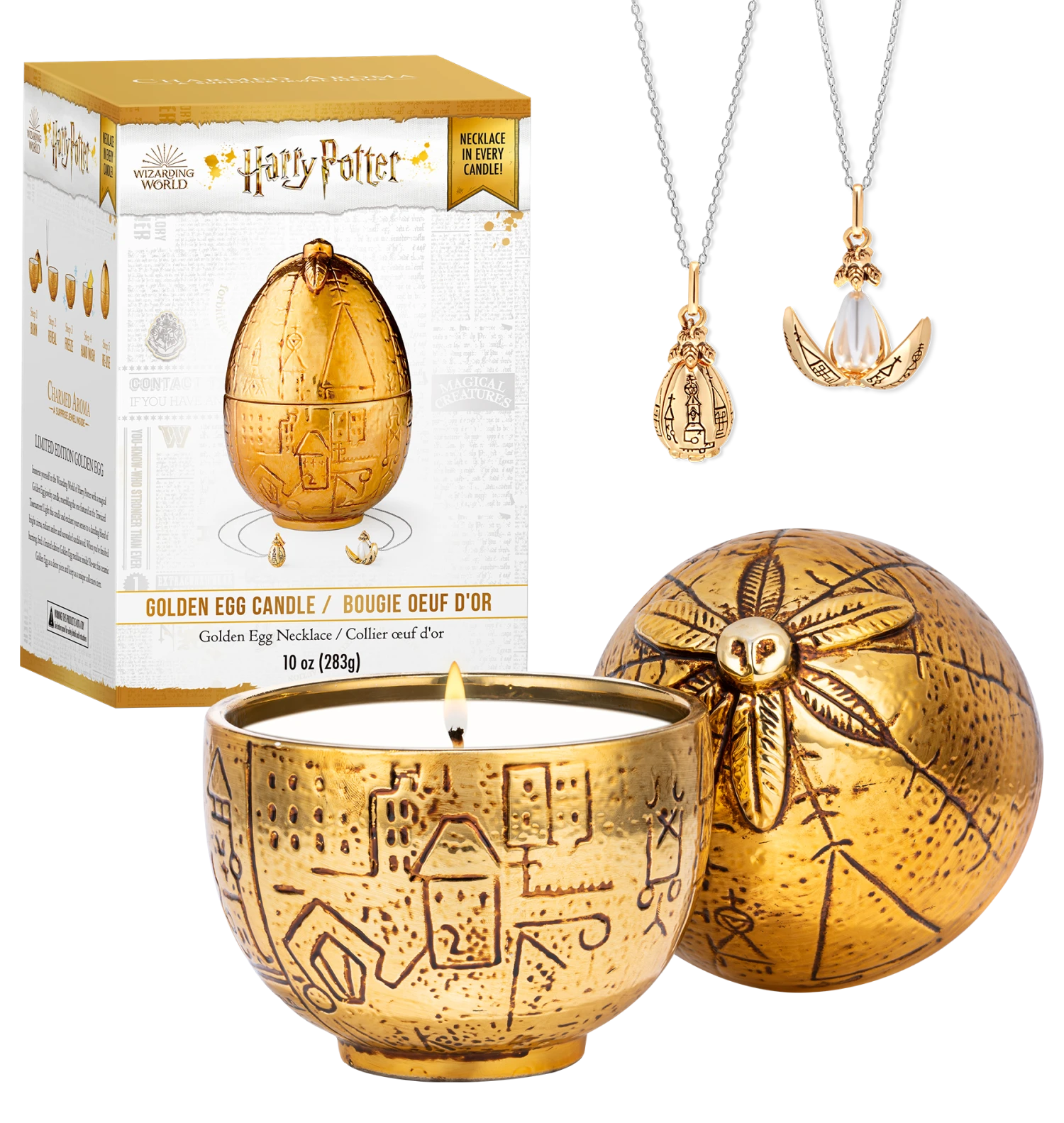 Warner Bros Charmed Aroma Golden Egg Candle 2 Warner Bros Charmed Aroma Golden Egg Candle