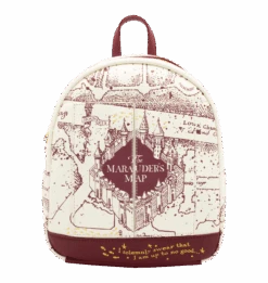 Warner Bros Loungefly Marauder's Map Mini Backpack