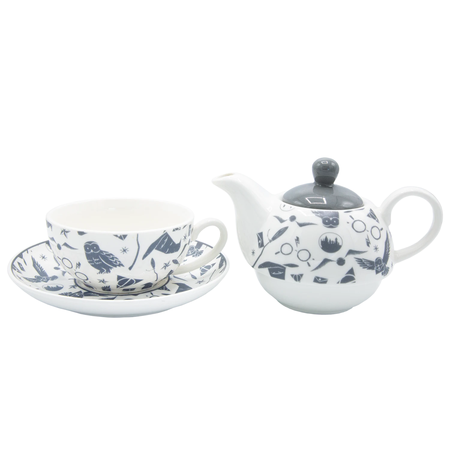 Warner Bros Hogwarts Tea For One Set 3 Warner Bros Hogwarts Tea For One Set