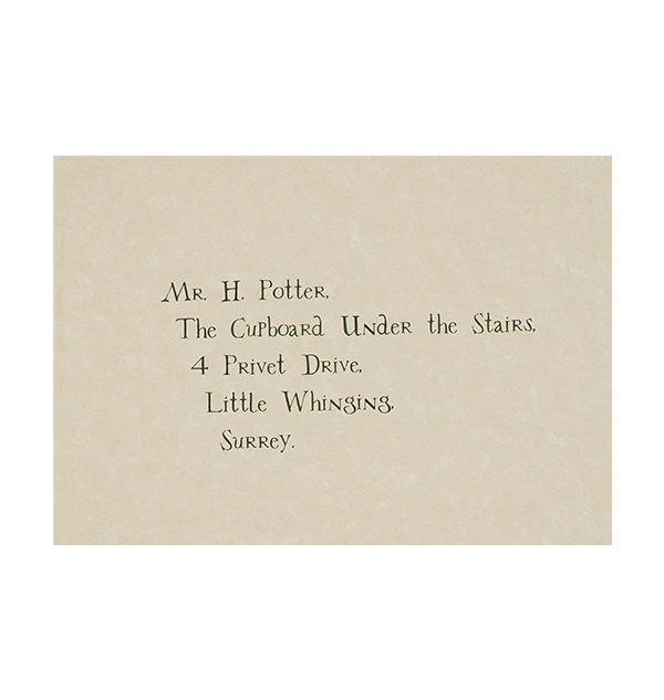 Warner Bros Personalised Hogwarts Acceptance Letter 8 Warner Bros Personalised Hogwarts Acceptance Letter - Image 6