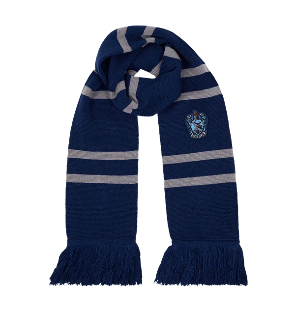 Warner Bros Ravenclaw Knitted Crest Scarf 3 Warner Bros Ravenclaw Knitted Crest Scarf