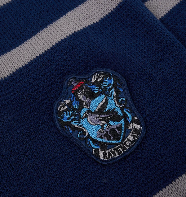 Warner Bros Ravenclaw Knitted Crest Scarf 4 Warner Bros Ravenclaw Knitted Crest Scarf - Image 2