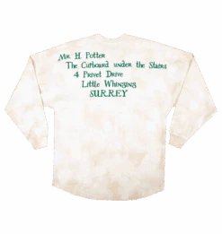Warner Bros Hogwarts Express Acceptance Letter Spirit Jersey