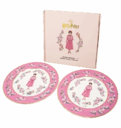 Warner Bros Umbridge Dessert Plate Set -Harry Potter Online Store Umbridge Packshot Plates2
