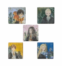 Warner Bros Yume Hogwarts Students Magnet Set