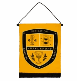 Warner Bros Hufflepuff Attribute Wall Banner