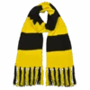 Warner Bros Hufflepuff Broad Stripe Scarf 2 Warner Bros Hufflepuff Broad Stripe Scarf -Harry Potter Online Store huffscarf