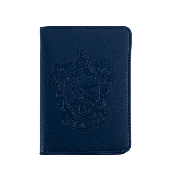 Warner Bros Ravenclaw Embossed Crest Passport Holder 3 Warner Bros Ravenclaw Embossed Crest Passport Holder