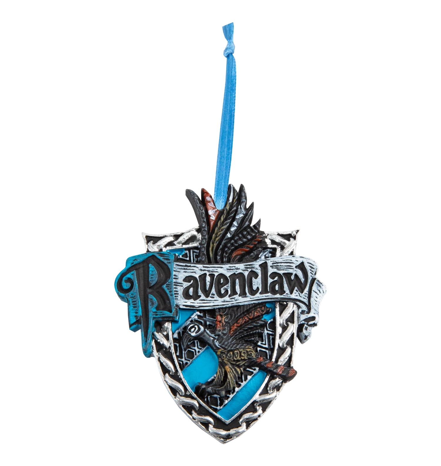 Warner Bros Ravenclaw Crest Hanging Ornament 3 Warner Bros Ravenclaw Crest Hanging Ornament